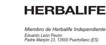 Logo Herbalife Nutrition - Miembro de Herbalife Independiente - blanco-negro-marco-nombre-desktop