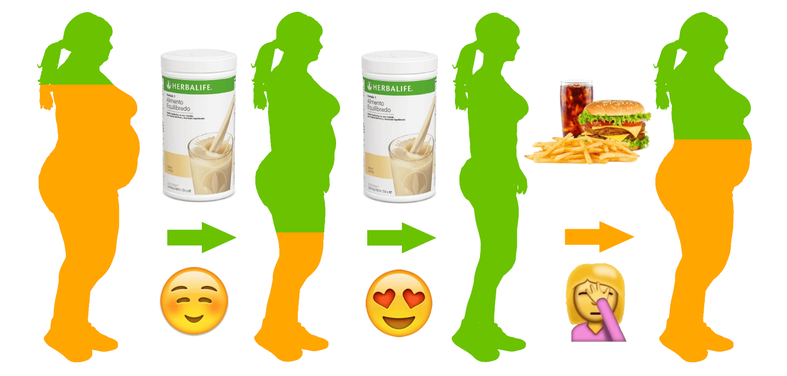 Como Evitar El Efecto Rebote Con Herbalife Productos Herbal